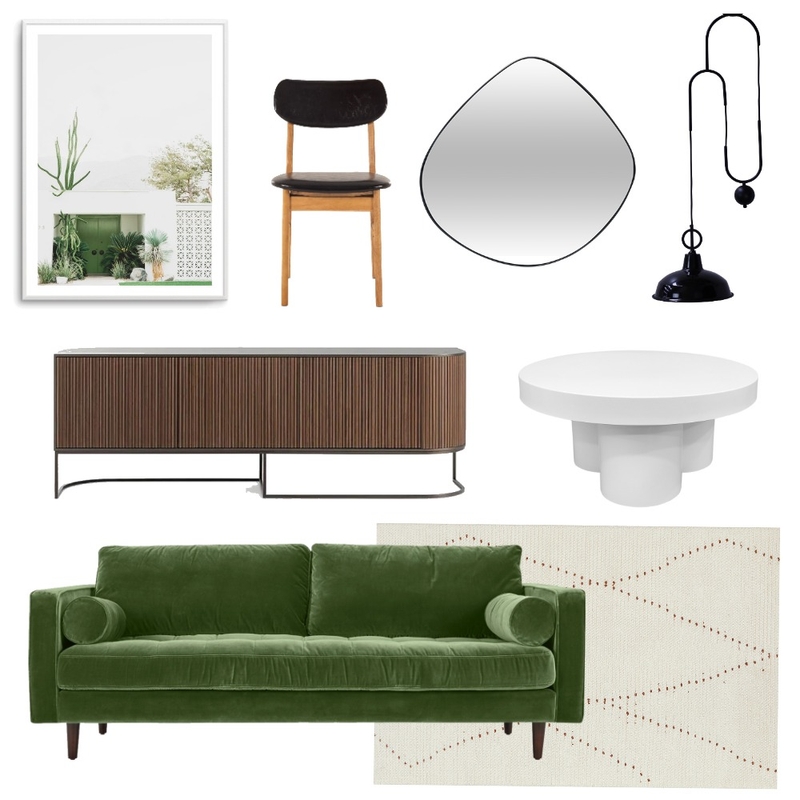 Mid-Century Modern - Palm Springs Mood Board by Style Sourcebook on Style Sourcebook