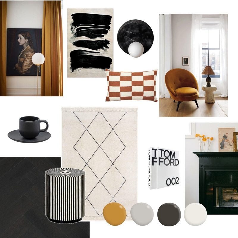 ACCENTED ACHROMATIC Mood Board by mrm_al on Style Sourcebook