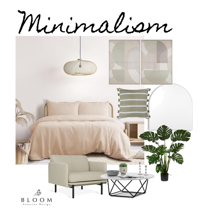 Minimalism Bloom Interior Design Mood Board by Luandri0425 on Style Sourcebook