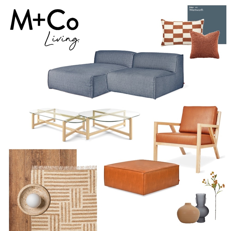 Sustainable Luxury Mood Board by M+Co Living on Style Sourcebook