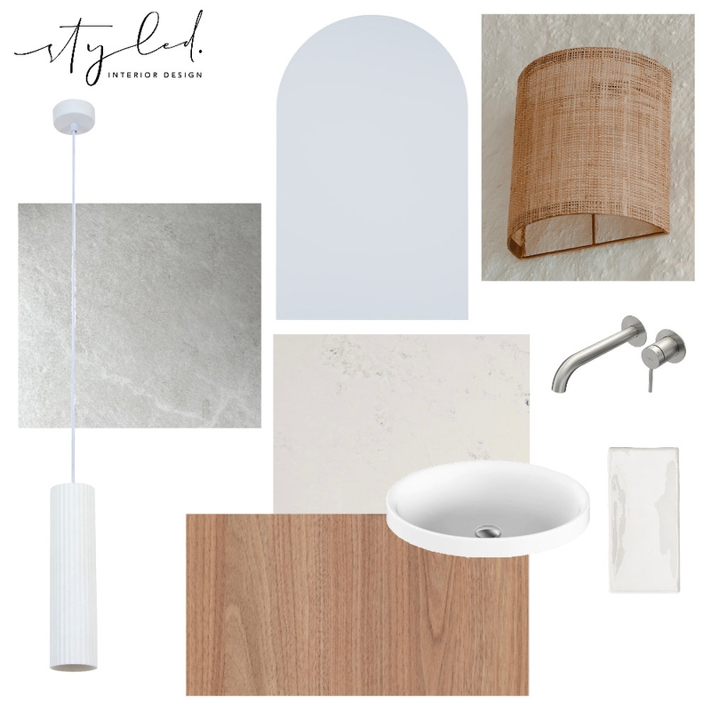 Kelly Bathroom Mood Board by Styled Interior Design on Style Sourcebook