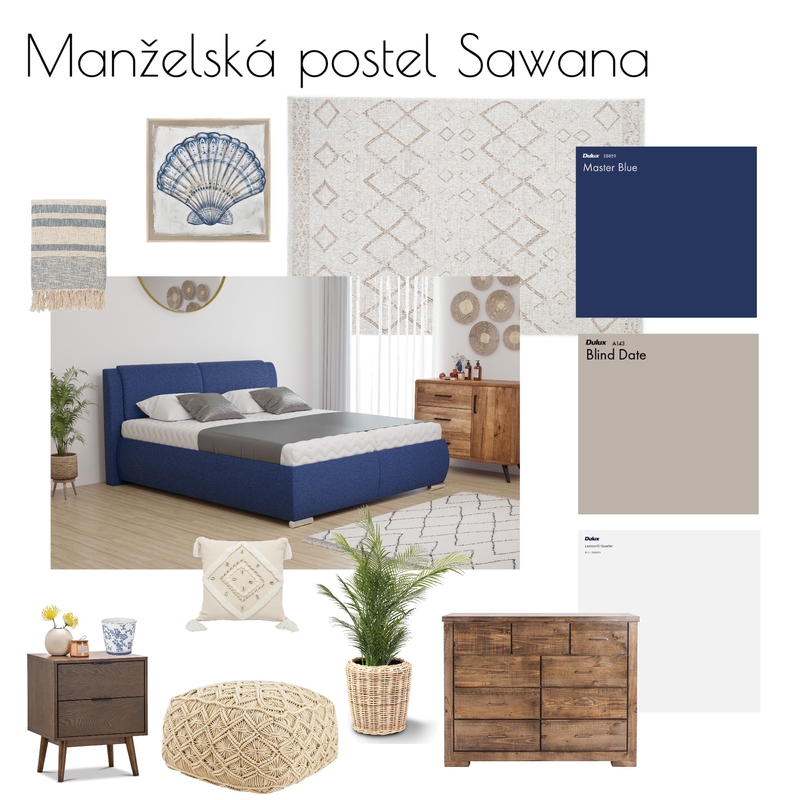 Manželská postel Vario Sawana Mood Board by veronika.mozna on Style Sourcebook