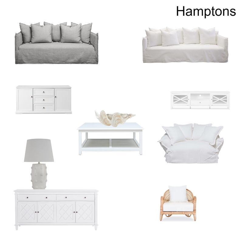 Hamptons Living room Mood Board by Interior Collections on Style Sourcebook