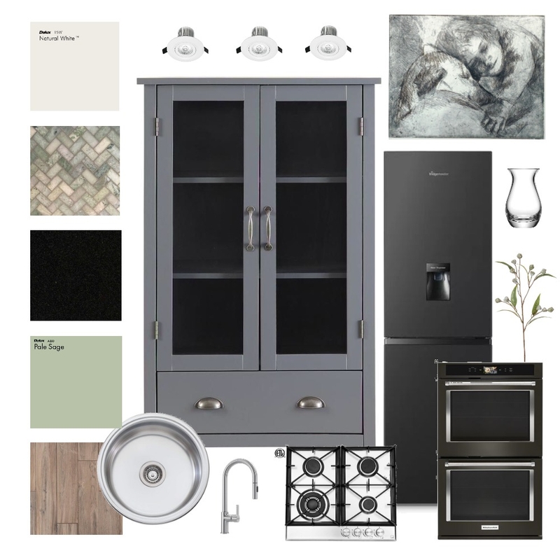 Client Kitchen Sample board Mood Board by Michele Schoeman on Style Sourcebook
