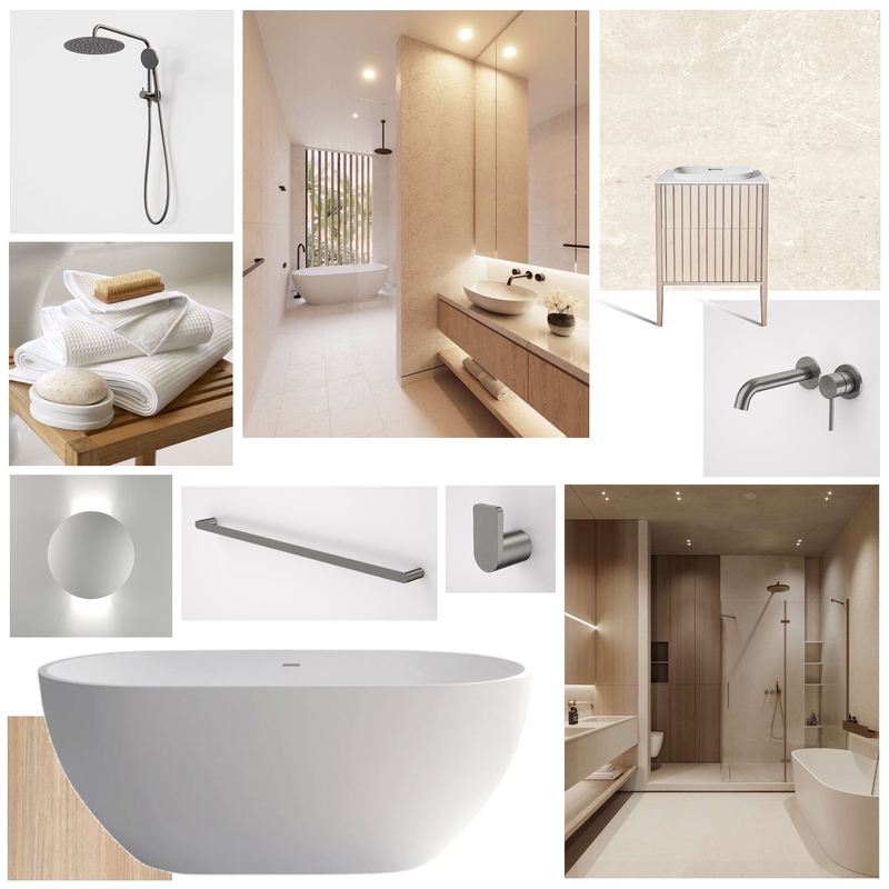 IDO 2: Bathroom Design-Activity 3 Mood Board by Jennifer Kapur on Style Sourcebook