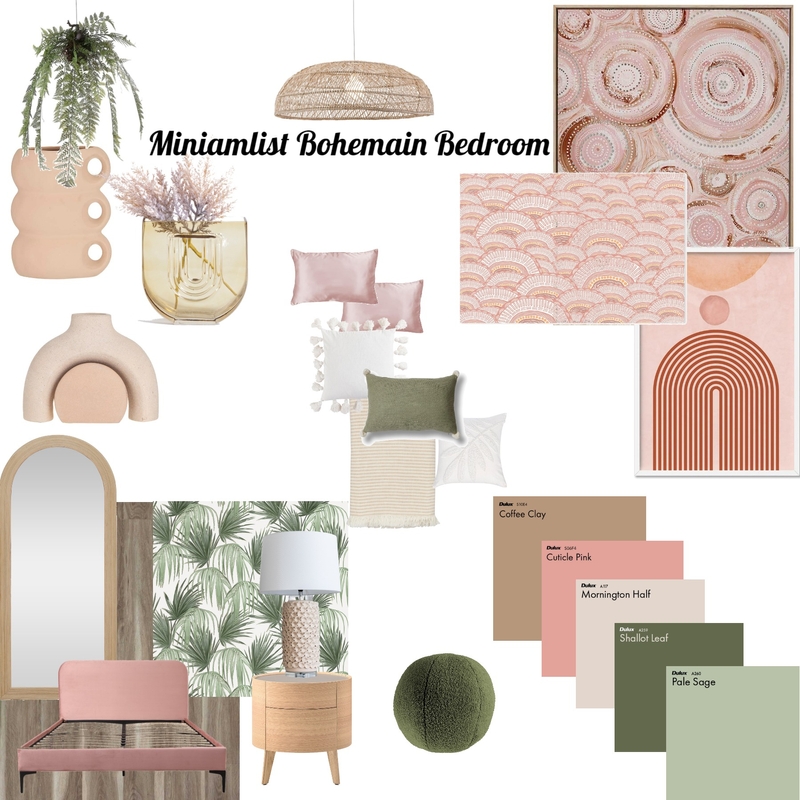 Minimalist Bohemian Mood Board Mood Board by Kay_b on Style Sourcebook