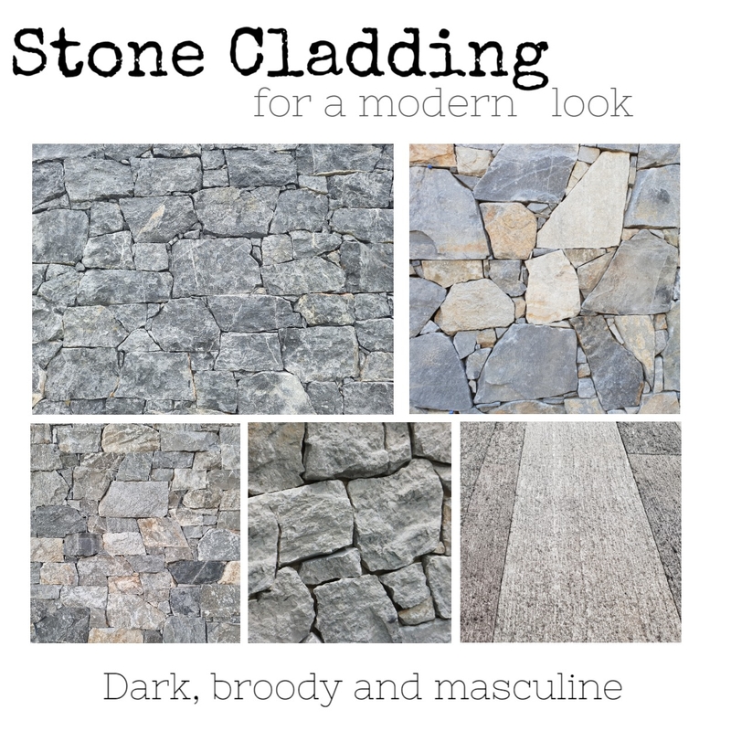 Stone Cladding for a modern look Mood Board by HAUS COLLECTIVE on Style Sourcebook