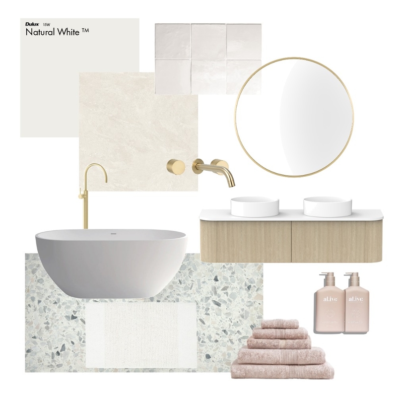 Terrazzo Bathroom Mood Board by abircooperdesign on Style Sourcebook