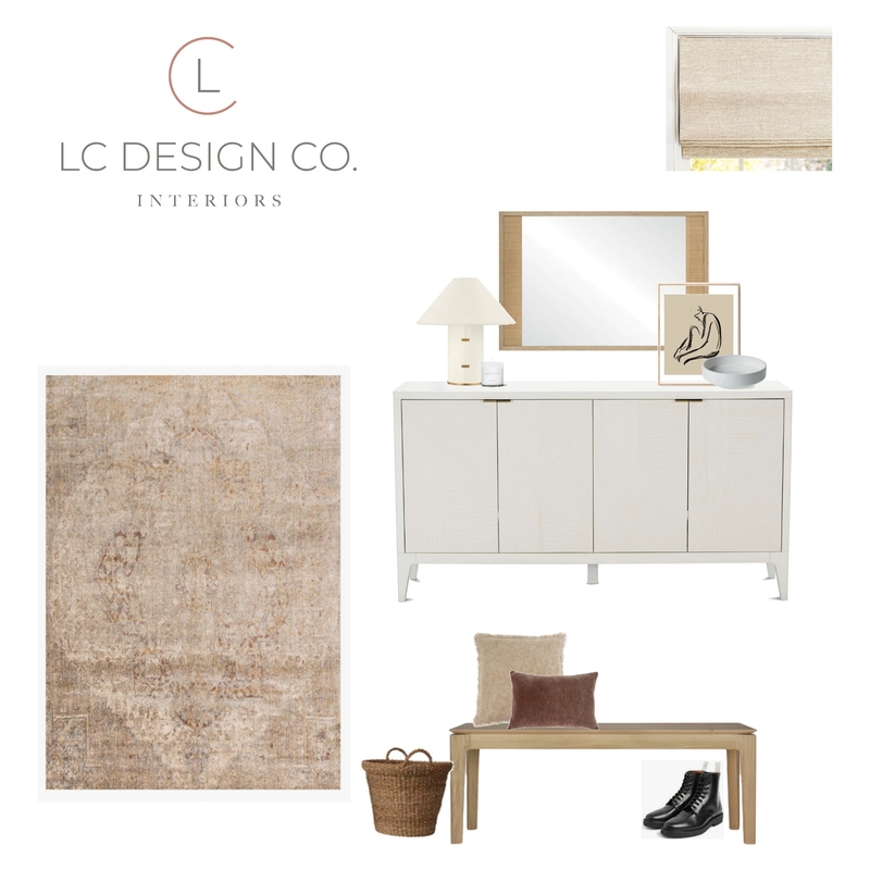 Lise Entry Mood Board by LC Design Co. on Style Sourcebook
