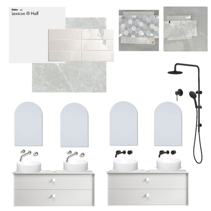 Bathroom Material board Mood Board by chelsea.dala on Style Sourcebook