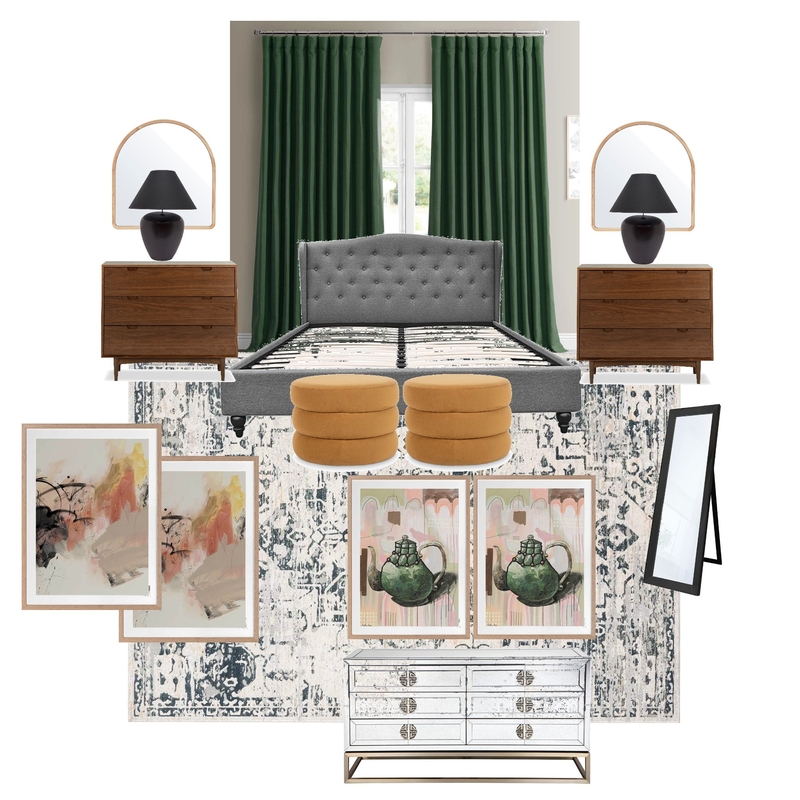 Bedroom Glam Mood Board by NetworkInteriors on Style Sourcebook