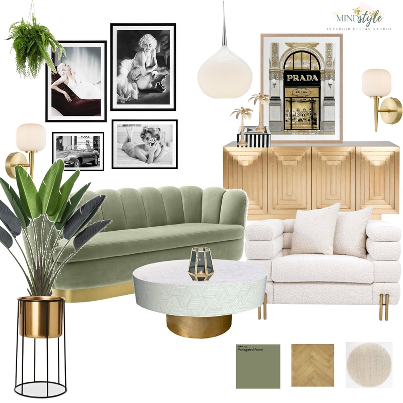 Hollywood Glam Mood Board by Shelly Thorpe for MindstyleCo on Style Sourcebook