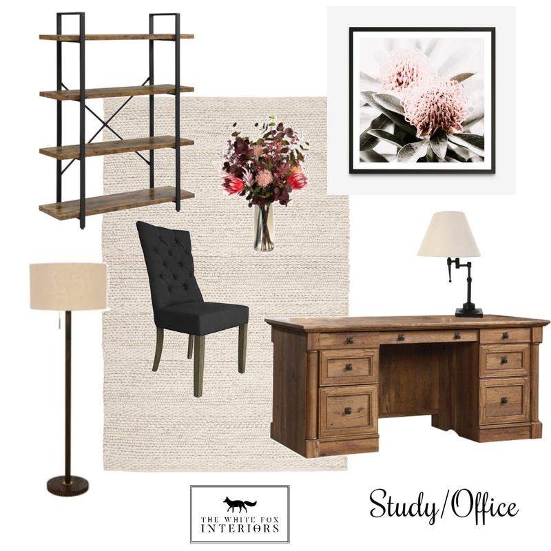 Study Office Example Mood Board by Kez1 on Style Sourcebook