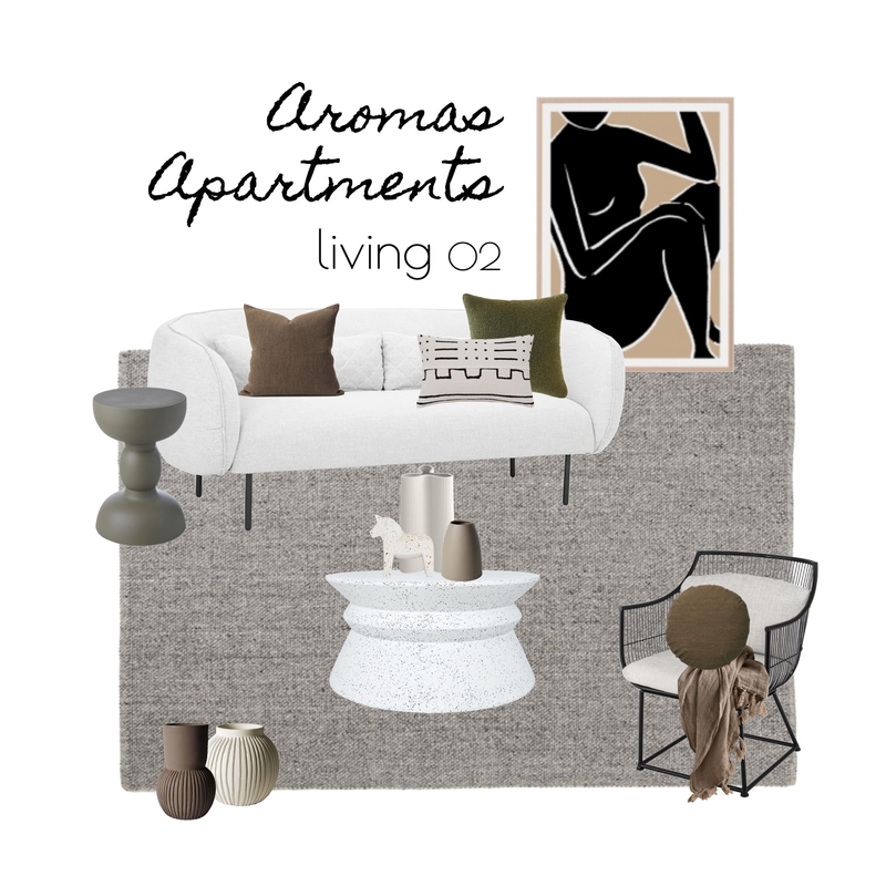 aromas apartments - living 02 Mood Board by lydiamaskiell on Style Sourcebook