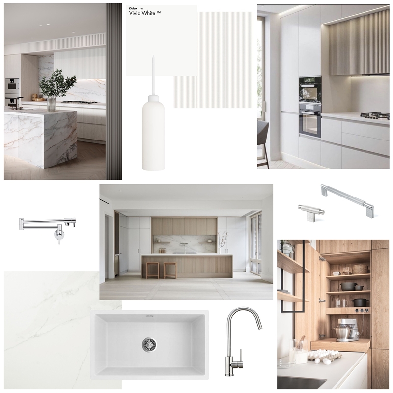 Moodboard - Drew and Leah Kitchen Mood Board by Jennifer Kapur on Style Sourcebook