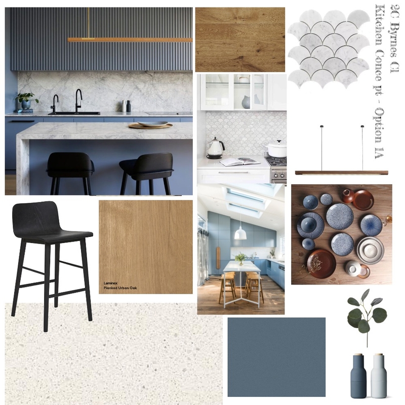 2C Byrnes - Kitchen Concept - Option 1A Mood Board by bronteskaines on Style Sourcebook