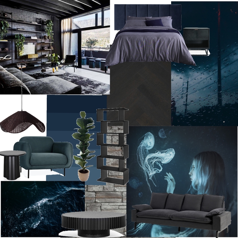 Dark Mood Mood Board by chanel on Style Sourcebook