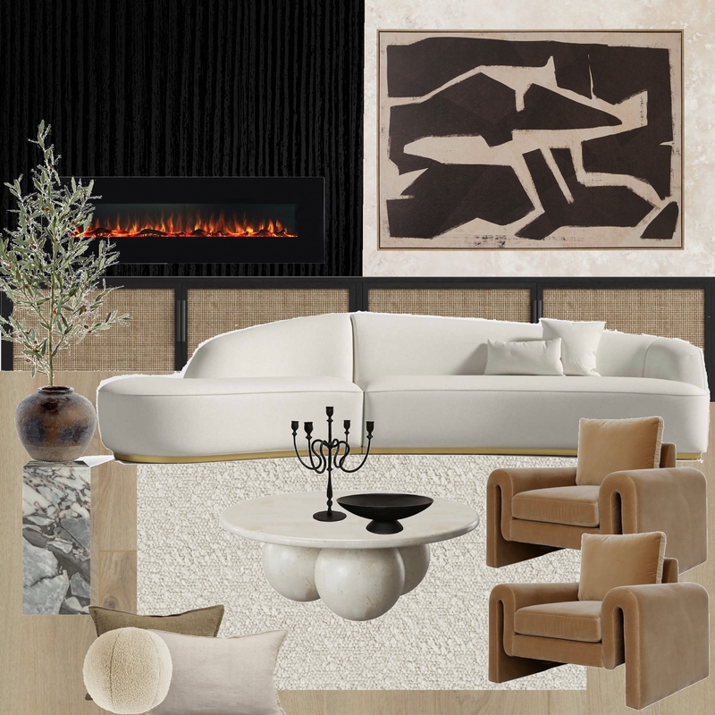 Livingroom final Mood Board by Cara.MaisonEdited on Style Sourcebook