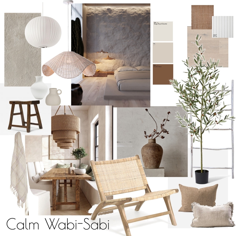 Calm Wabi-Sabi Mood Board by Becky_edwards on Style Sourcebook