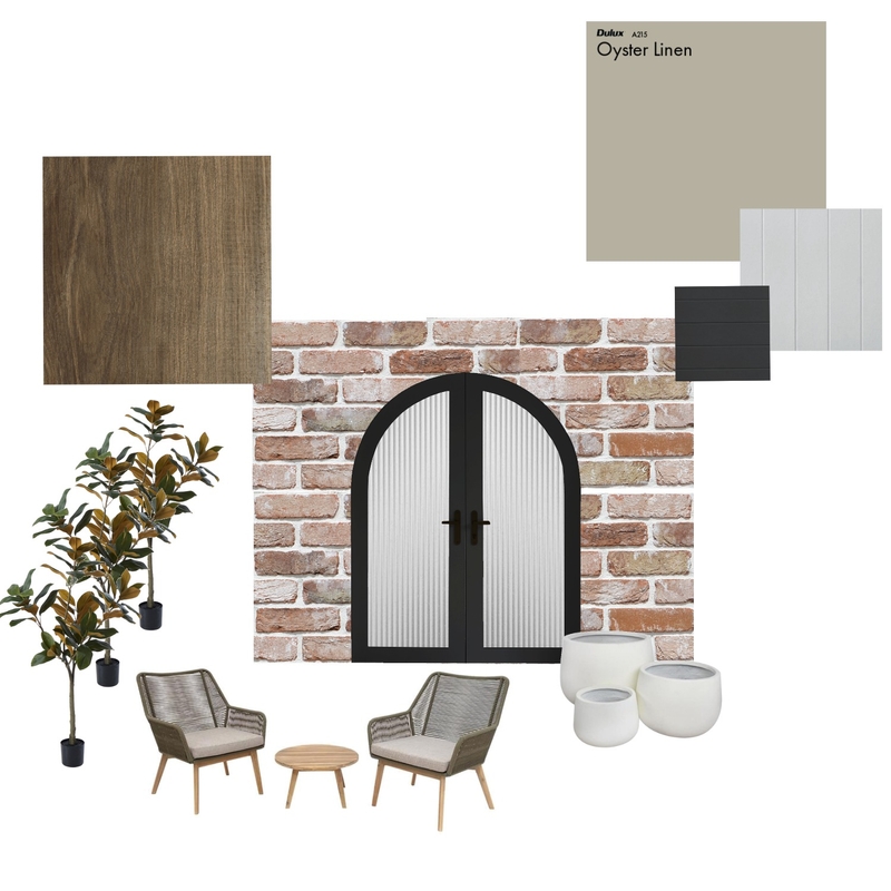 Front exterior mood board Mood Board by Lucinda Craig on Style Sourcebook