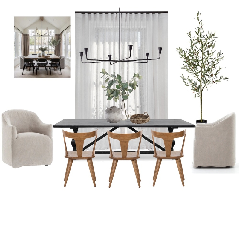 dining room Mood Board by The Design Atelier on Style Sourcebook