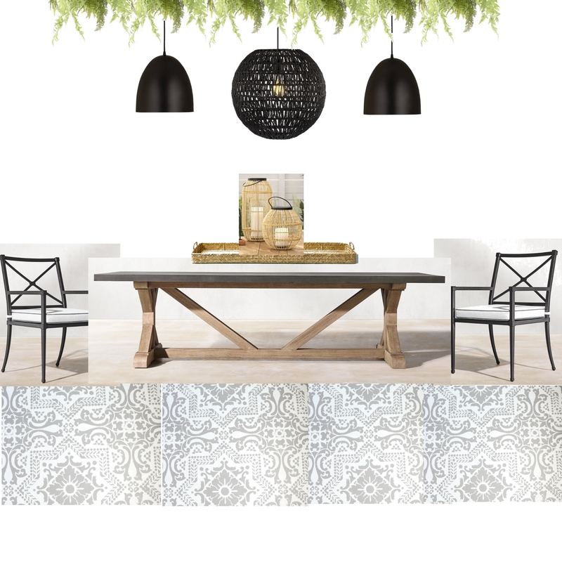 Halladay | Outdoor Dining Mood Board by Nancy Deanne on Style Sourcebook