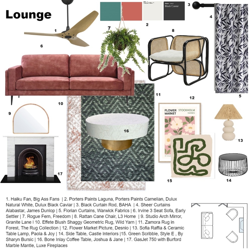 Lounge Mood Board by The Space Ace on Style Sourcebook