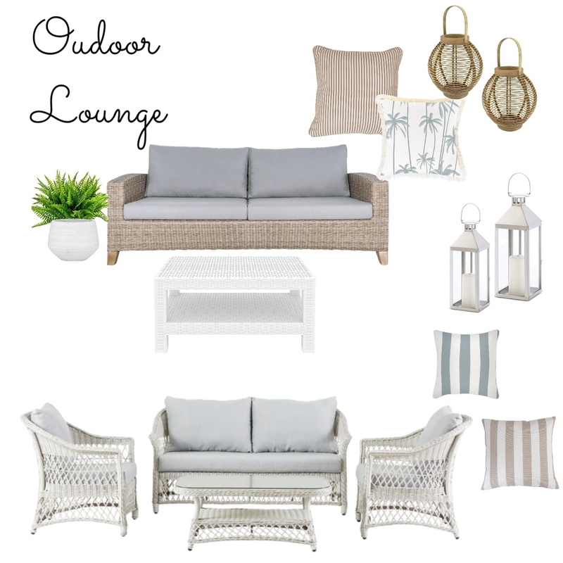 Outdoor Lounge - concept Mood Board by LaraMcc on Style Sourcebook