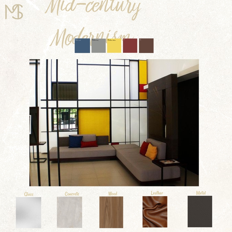 Moodboard Mid-century Modernism Mood Board by moriasegal26 on Style Sourcebook