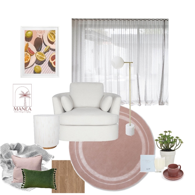 Reading Nook Mood Board by Manea Interiors on Style Sourcebook