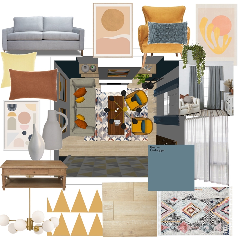 living mid Mood Board by jannahbunana on Style Sourcebook