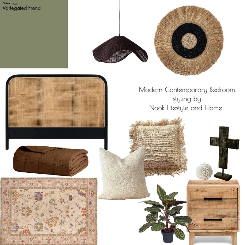 Modern Contemporary Bedroom Mood Board by Nook Lifestyle and Home on Style Sourcebook