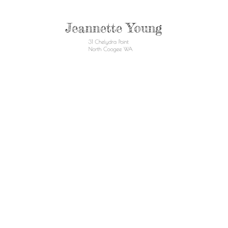 Jeannette Young Mood Board by Colette on Style Sourcebook