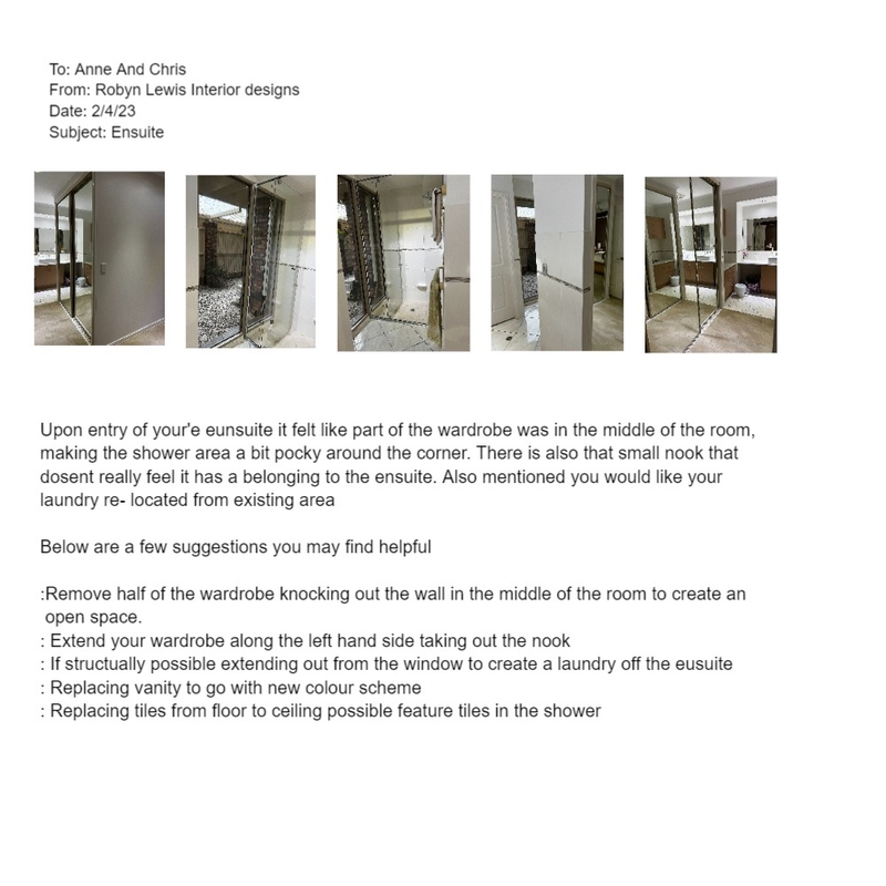ensuite Mood Board by RobynLewisCourse on Style Sourcebook