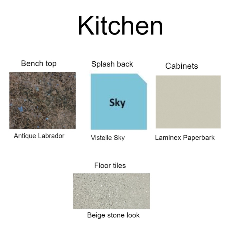 Anne & Chris Kitchen colours Mood Board by RobynLewisCourse on Style Sourcebook