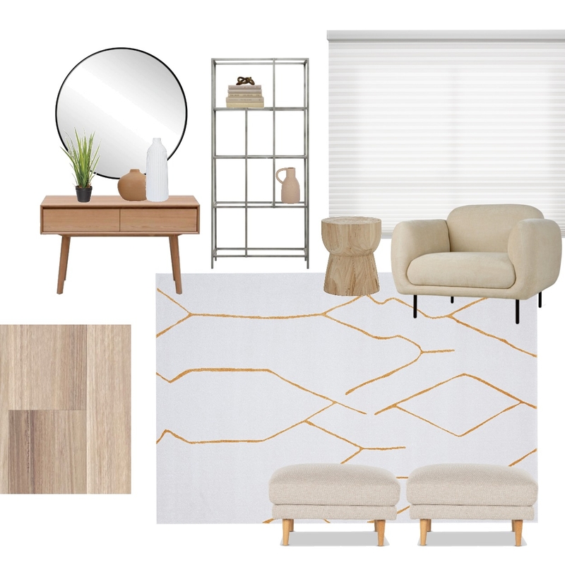 Paradise Ivy Gold Mood Board by Rug Culture on Style Sourcebook