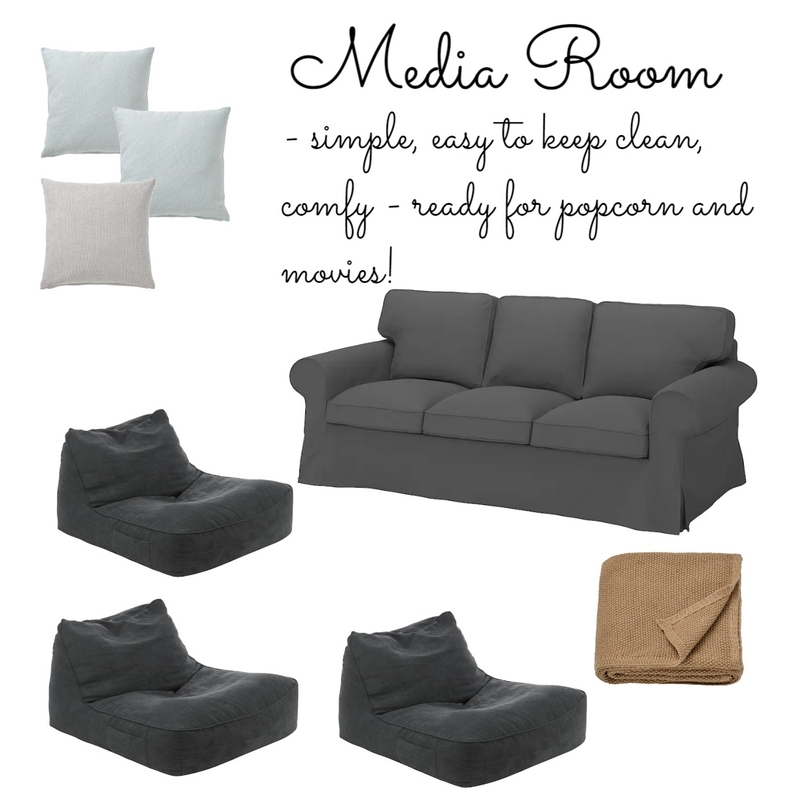 Media Room Mood Board by LaraMcc on Style Sourcebook