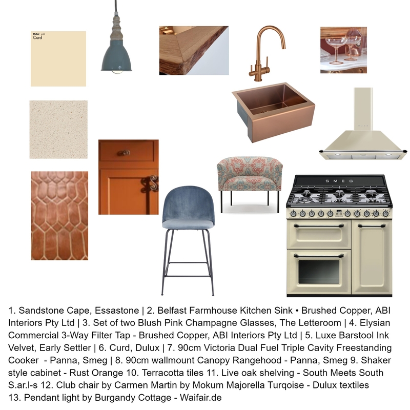 Kitchen Harmony Colors terracotta Mood Board by lindie.lux on Style Sourcebook