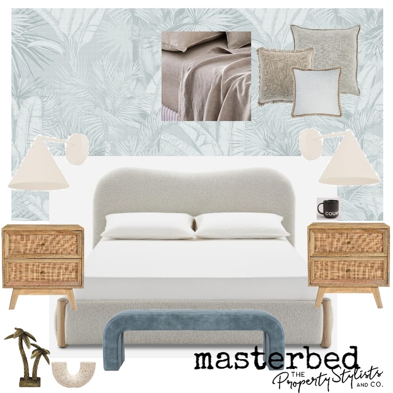 Yarralumla Masterbed Mood Board by The Property Stylists & Co on Style Sourcebook