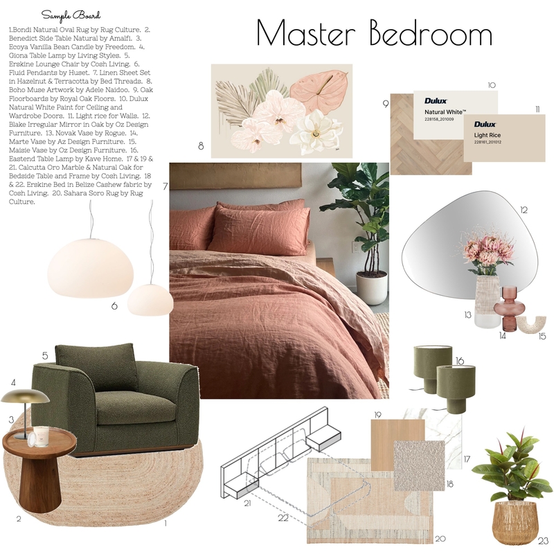 Masterbedroom Mood Board by Spaces To Liv on Style Sourcebook