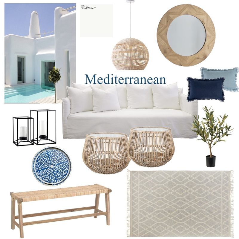 Mediterranean Mood Board by tzortzia on Style Sourcebook