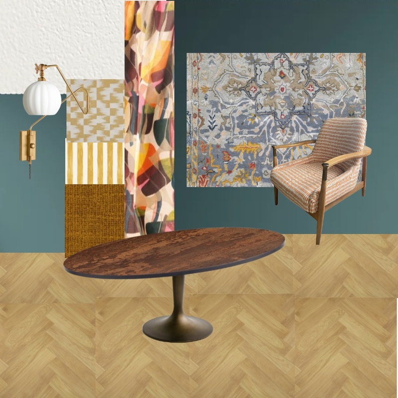 Dining area - fancy curtains - yellows Mood Board by ktproject8 on Style Sourcebook