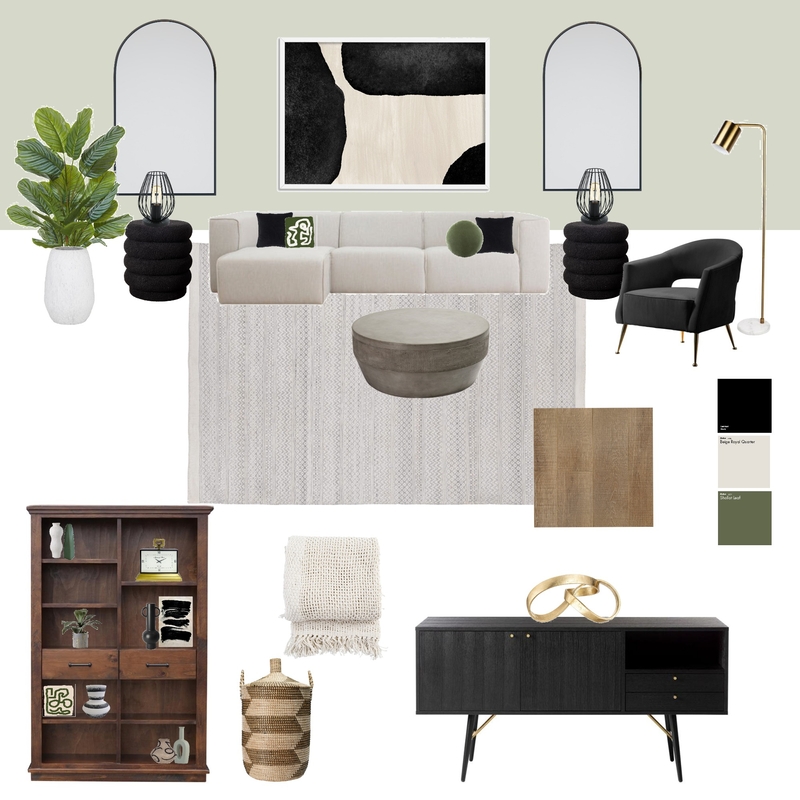 contemporary living room Mood Board by ELIZABETHSCOTTE on Style Sourcebook
