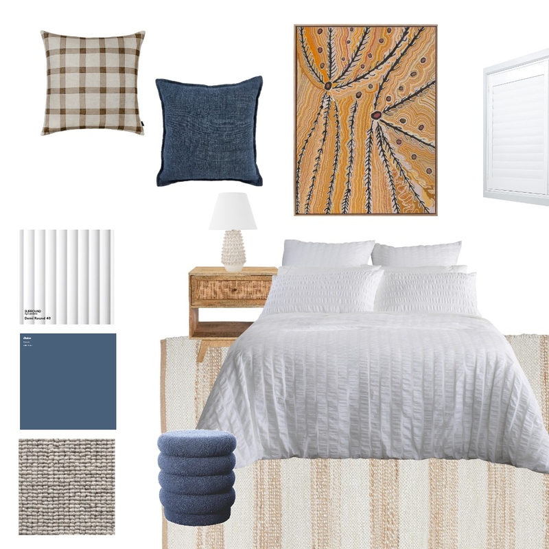 Bedroom Sample Board Mood Board by Nicole Frelingos on Style Sourcebook