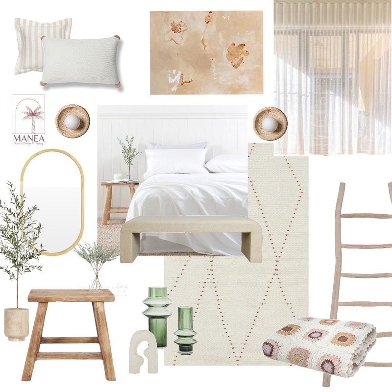 Serene Bedroom Mood Board by Manea Interiors on Style Sourcebook