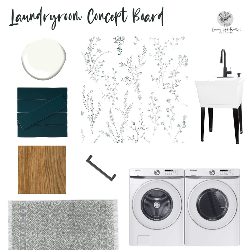 Laundry Room Mood Board by Ordinary Made Beautiful on Style Sourcebook