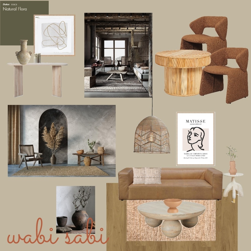 Wabi Sabi living area Mood Board by 2Sparrows on Style Sourcebook