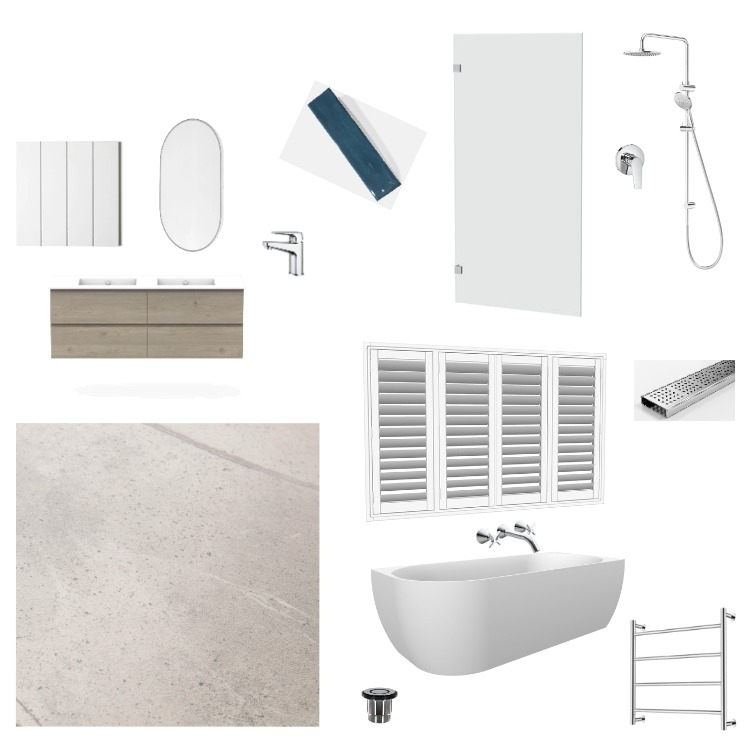 Module 10 Bathroom Mood Board by Sandra L on Style Sourcebook