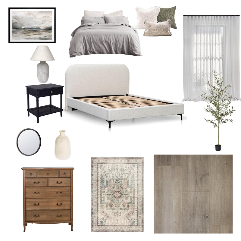 Bedroom Mood Board by caitlin.shillabeer on Style Sourcebook