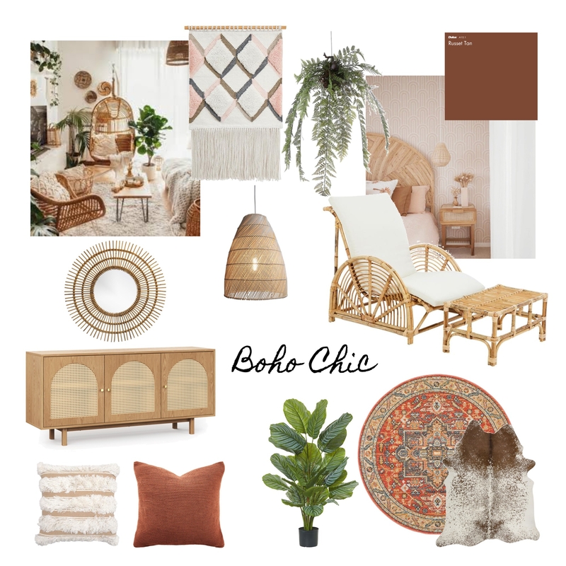 Boho Chic Mood Board Mood Board by KS Creative on Style Sourcebook